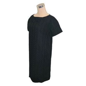 Kate Spade Black Eyelet Outer Shell Dress Size 6